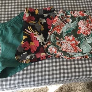 3 pairs Patagonia Barely Baggies 2.5 inch inseam